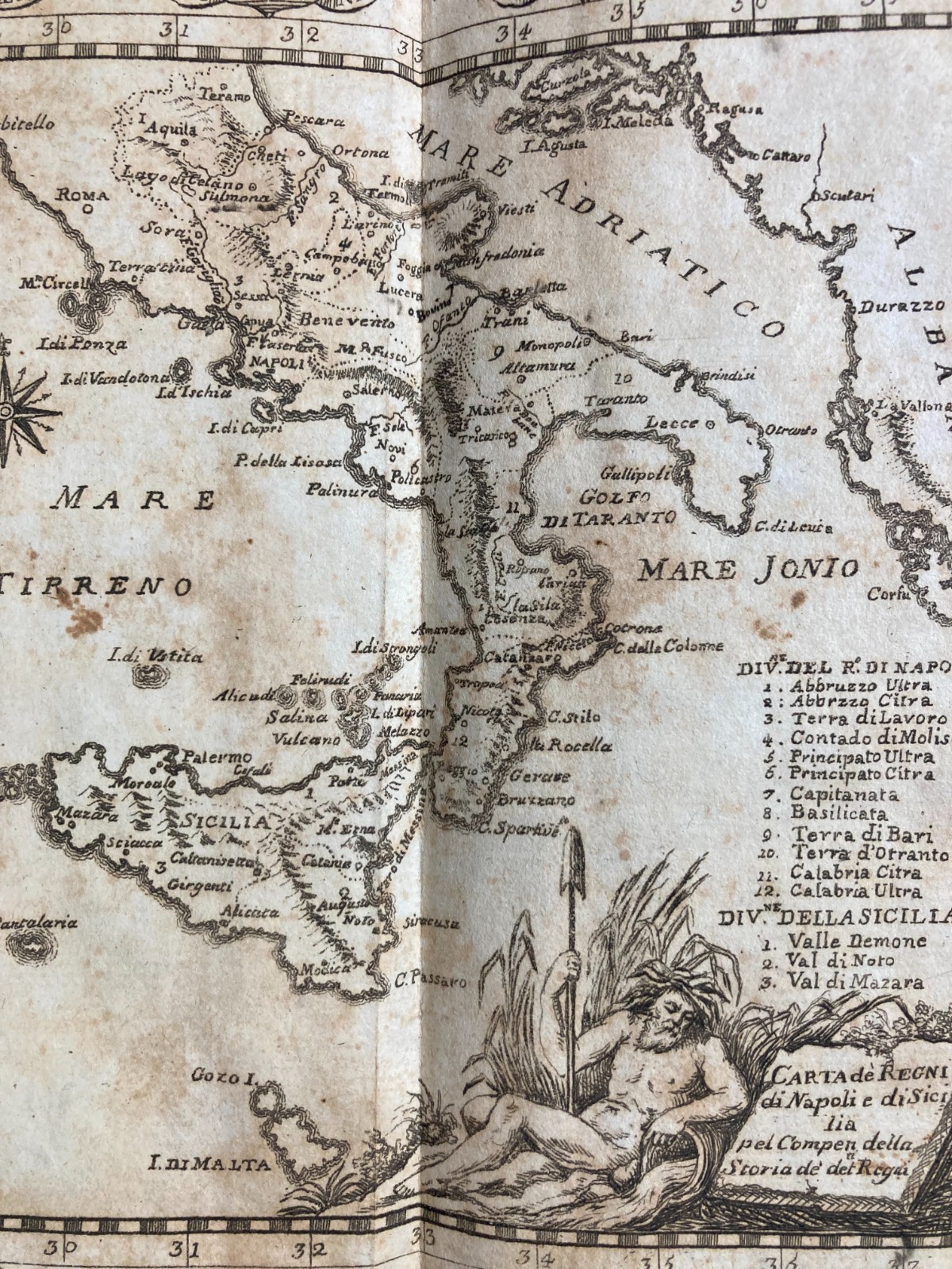 Regno Di Napoli E Sicilia. Antica Cartografia E Araldica. Abruzzo, Calabria, Puglia.
