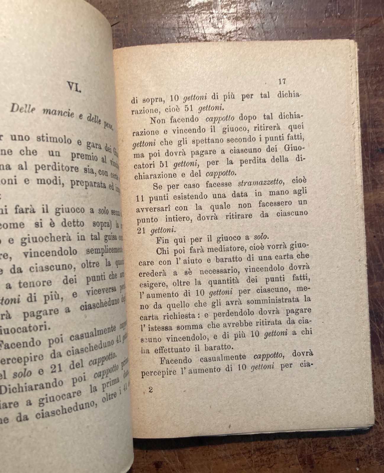 Manuale Dei Giochi: Calabresella, Quadrigliati, Scacchi. Edizione Salani, 1923