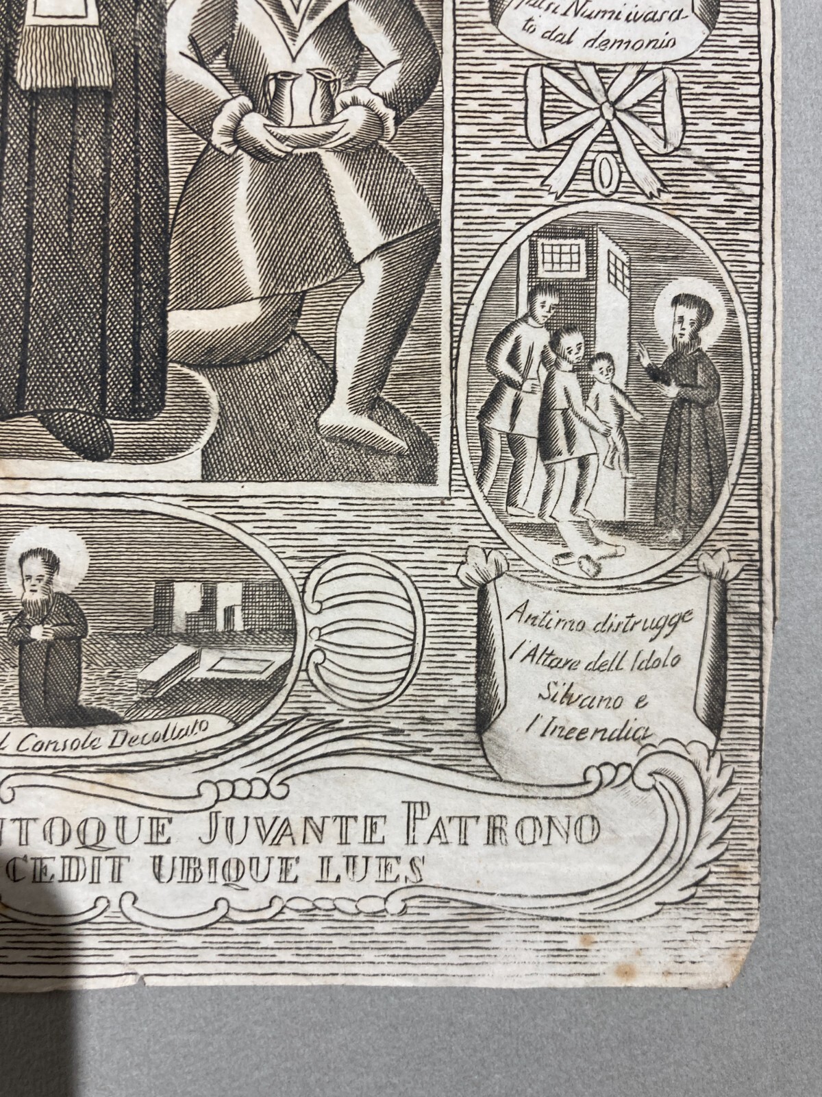 Stampa Popolare Devozionale: Agiografia Di Sant'Antimo, Miracoli E Martirio