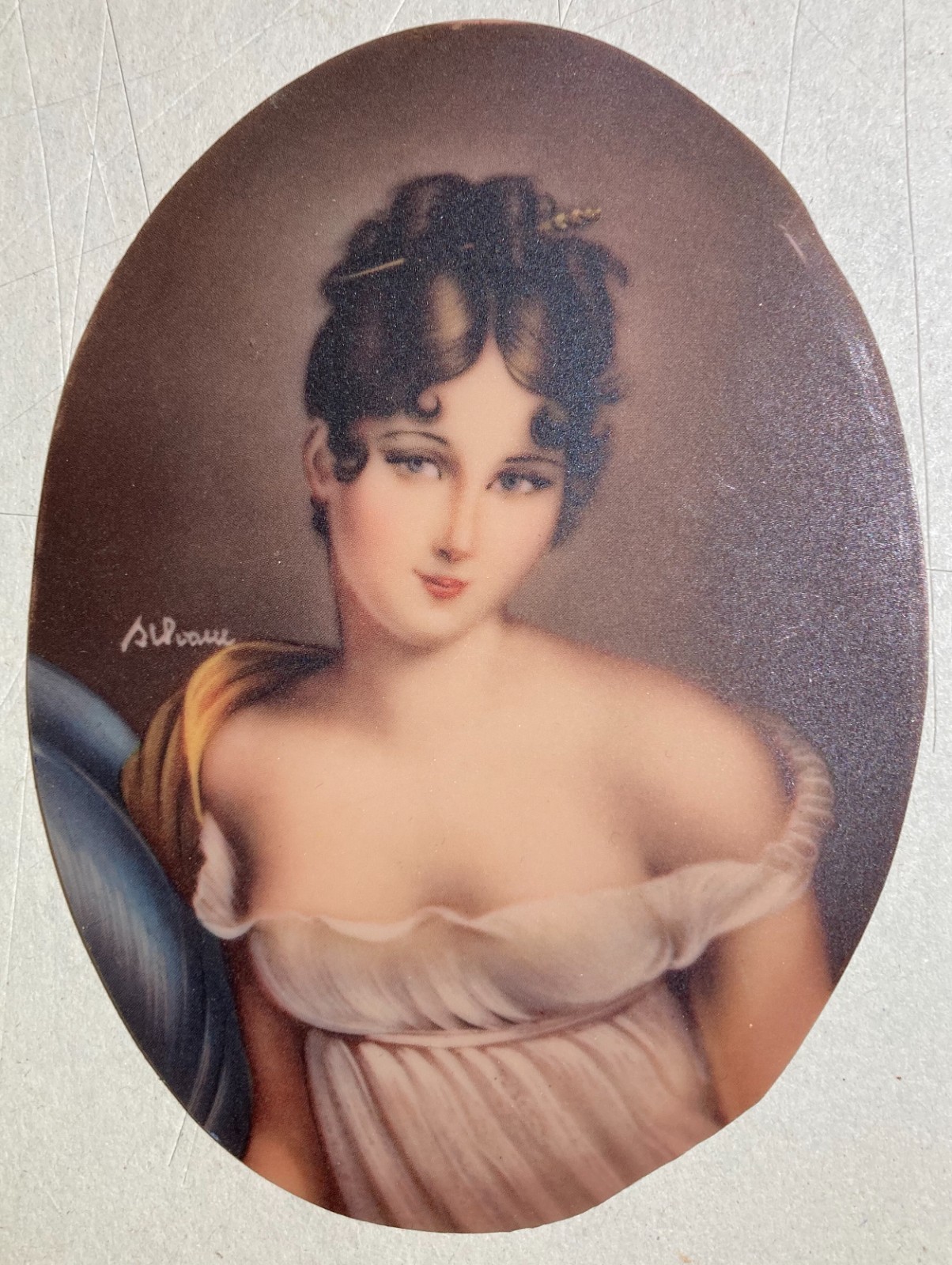 Antiche Gentildonne: Quattro Ritratti In Miniatura