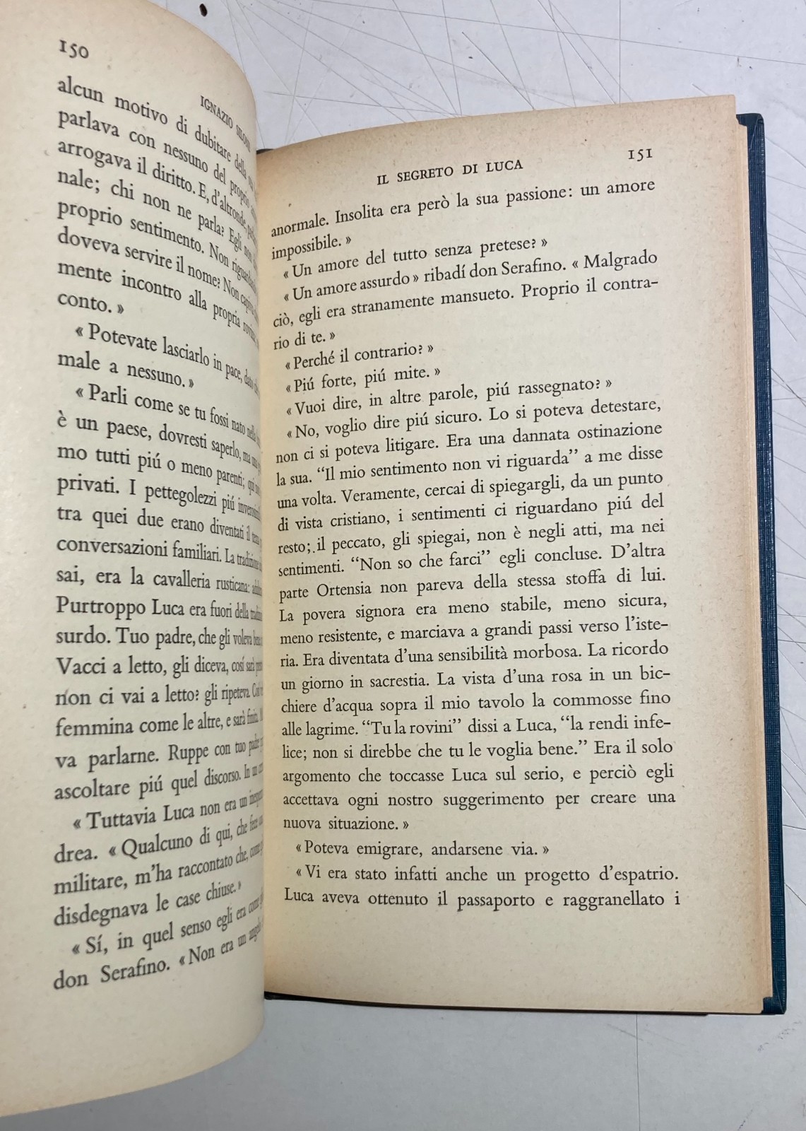 Abruzzo, Marsica. Il Segreto Di Luca Di Ignazio Silone. Edizione Mondadori 1956