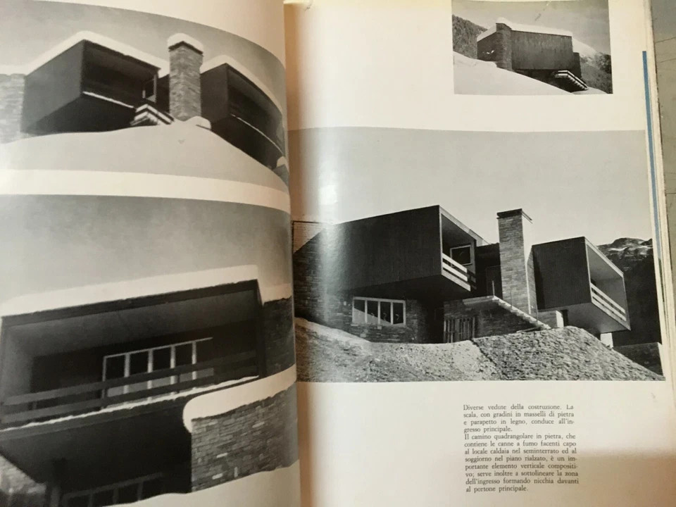 Architettura, Ingegneria, Ville Di Montagna: Cortina, Engadina, Macugnaga (con Difetti)