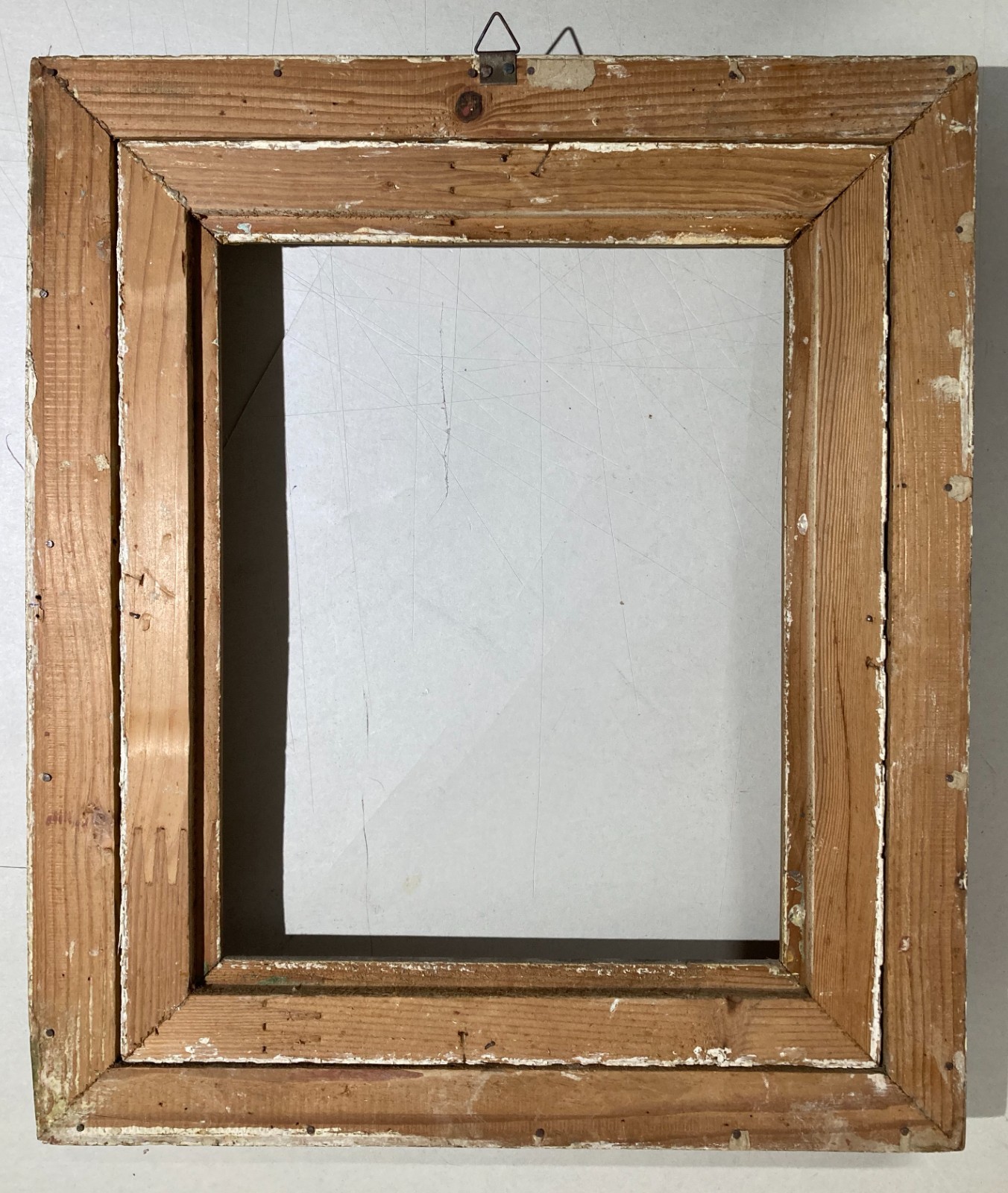 Antica Cornice Con Decori Artistici E Finitura Laccata Fiorentina