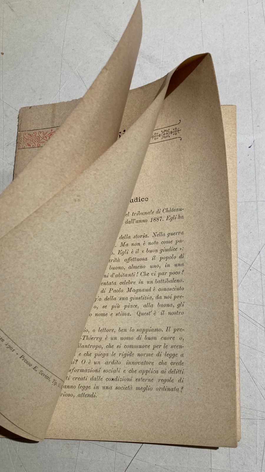 Giuridica: Il Buon Giudice E Il Diritto Alla Vita (Magnaud)