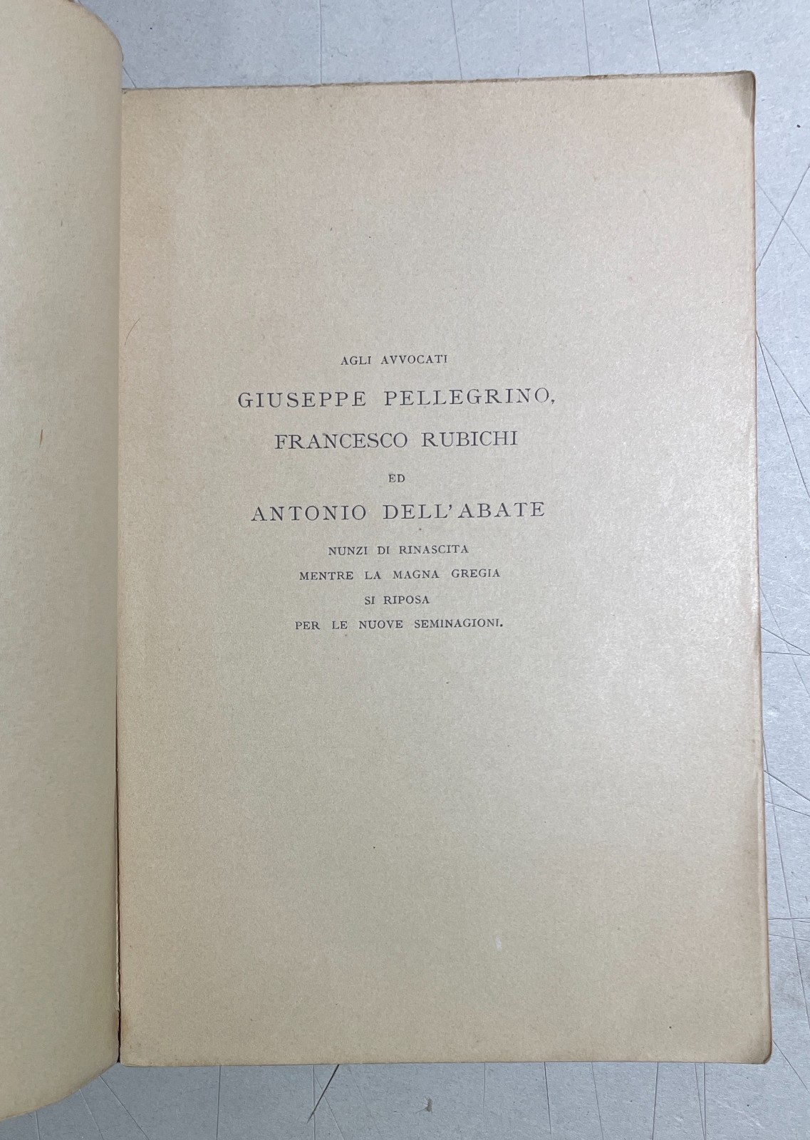 Puglia, Raffaele Cotugno: Letture E Conferenze (1906)