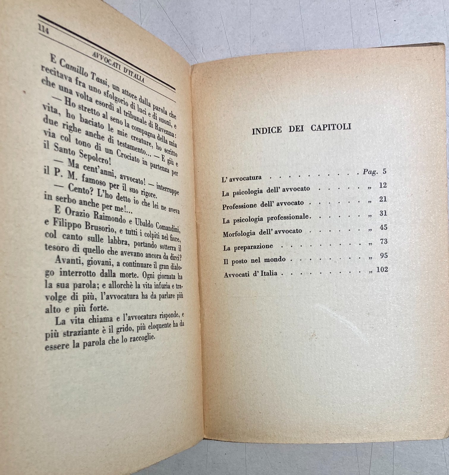 Genunzio Bentini, Le Macchie Sulla Toga: Psicologia Dell'Avvocato. Napoli, 1927