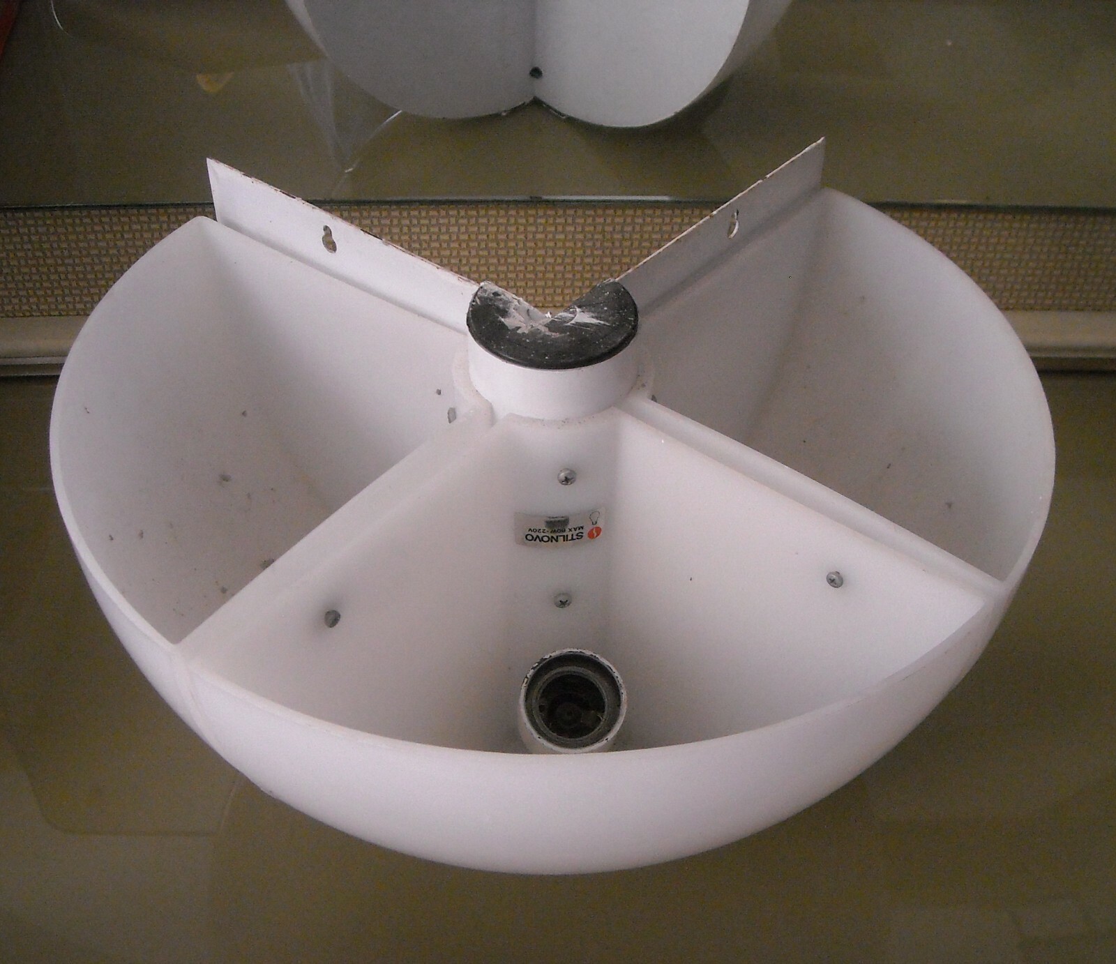 Lampada Applique Stilnovo Angolare, Design Anni '70