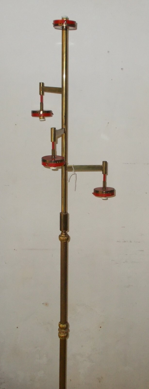 Modernariato   Design   Lampada Piantana Stilizzata Con Vetri