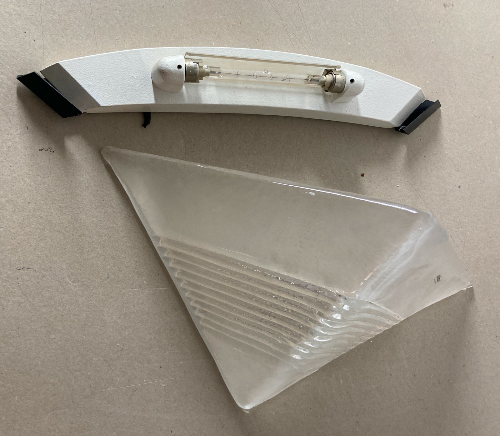 Mazzega: Lampada Da Parete Artistica In Vetro Di Murano (applique)