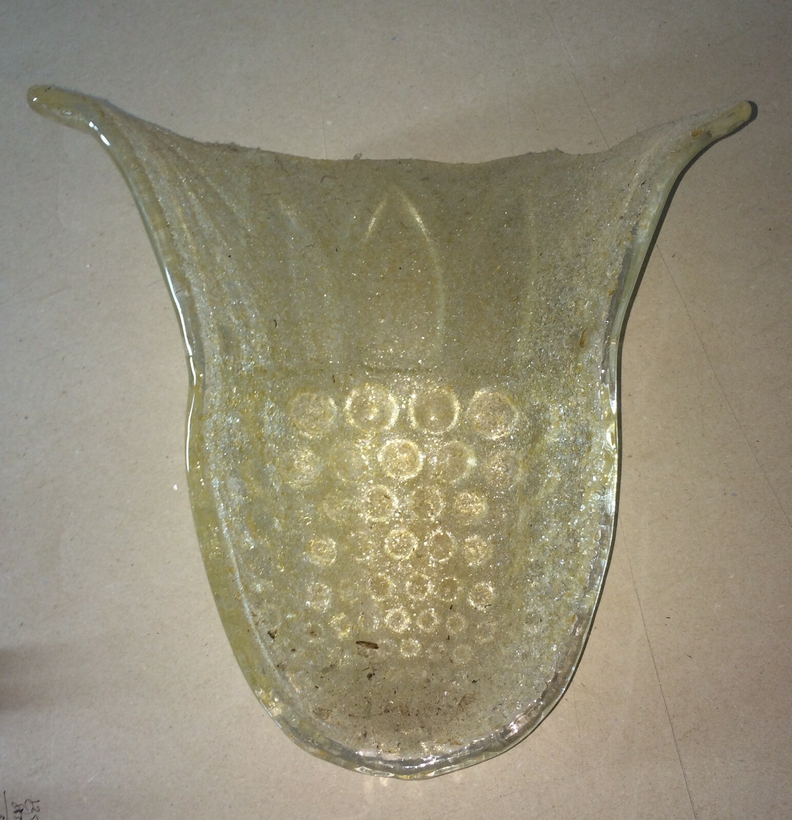 Applique Decorativa In Vetro Modellato Di Murano