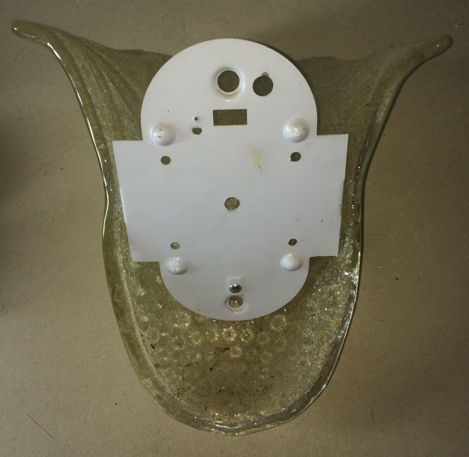 Applique Decorativa In Vetro Modellato Di Murano