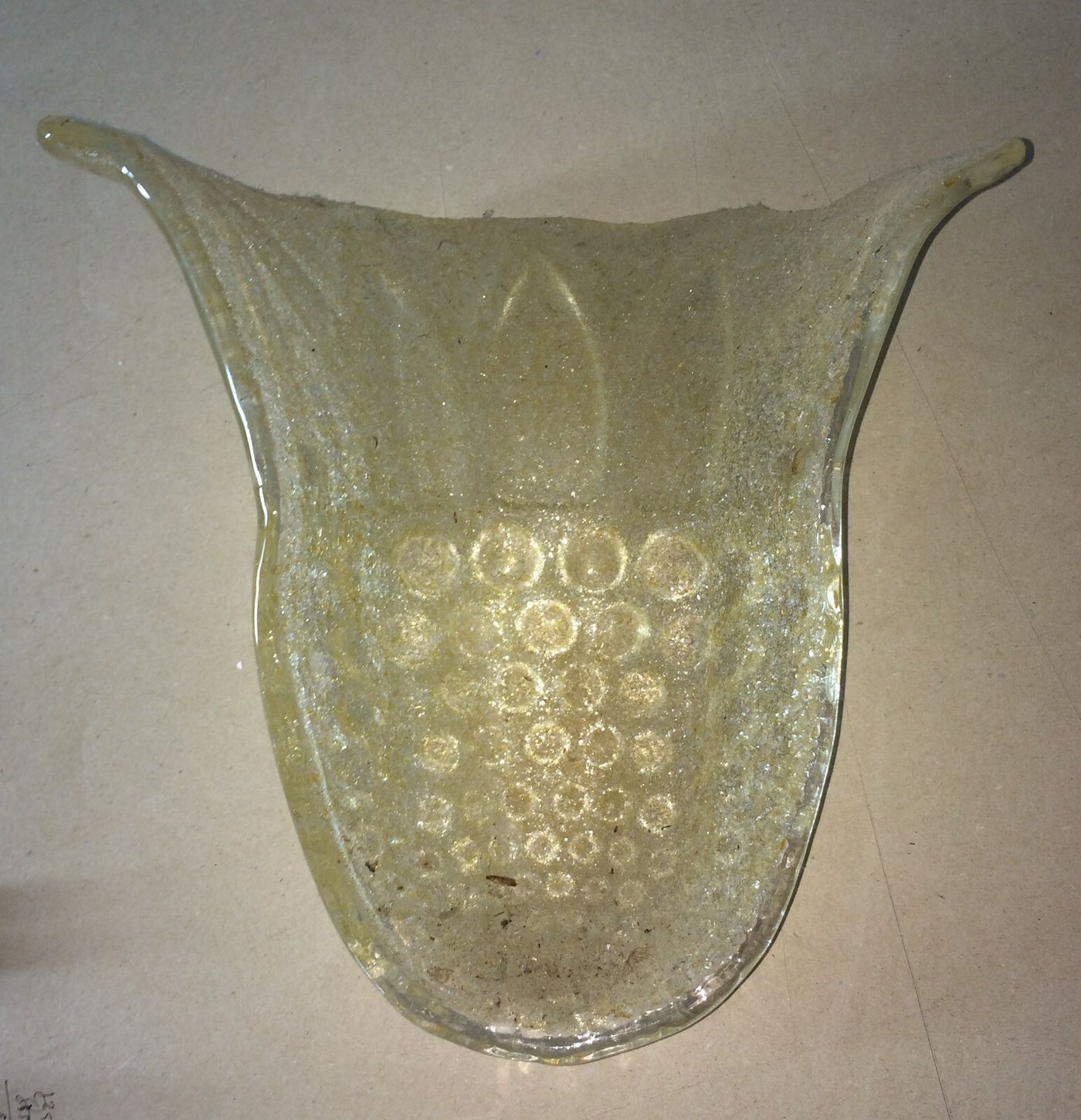 Applique Decorativa In Vetro Modellato Di Murano