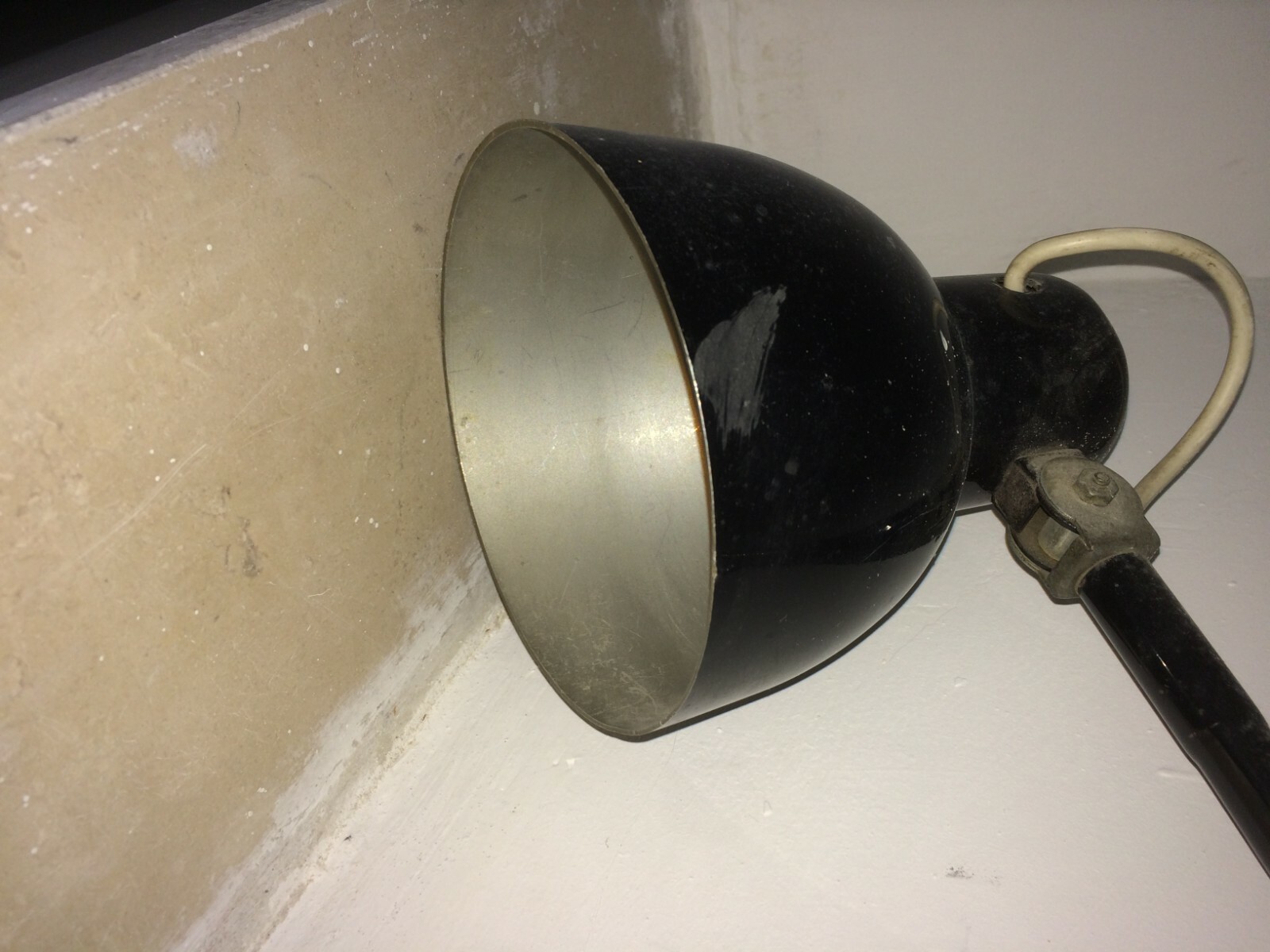 Lampada Da Tavolo Stilizzata Di Modernariato A Morsetto