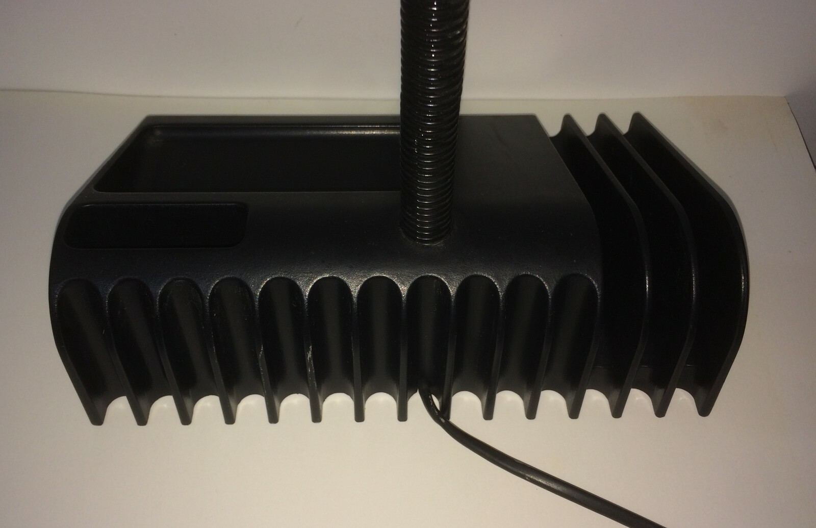 Lampada Da Scrivania Osram Con Base Portaoggetti, Design Anni '70
