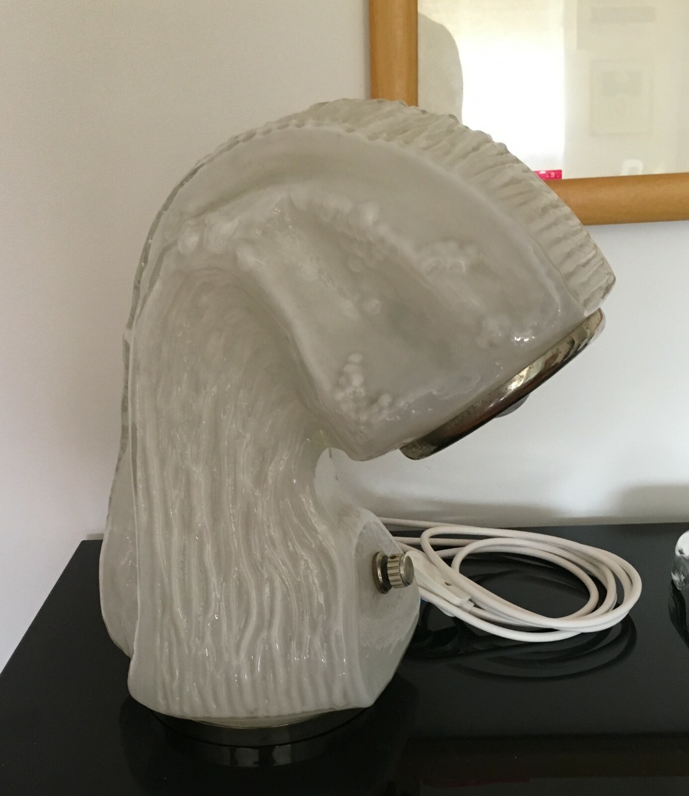 Lampada Da Tavolo In Vetro Di Murano, Produzione Nason   Mazzega