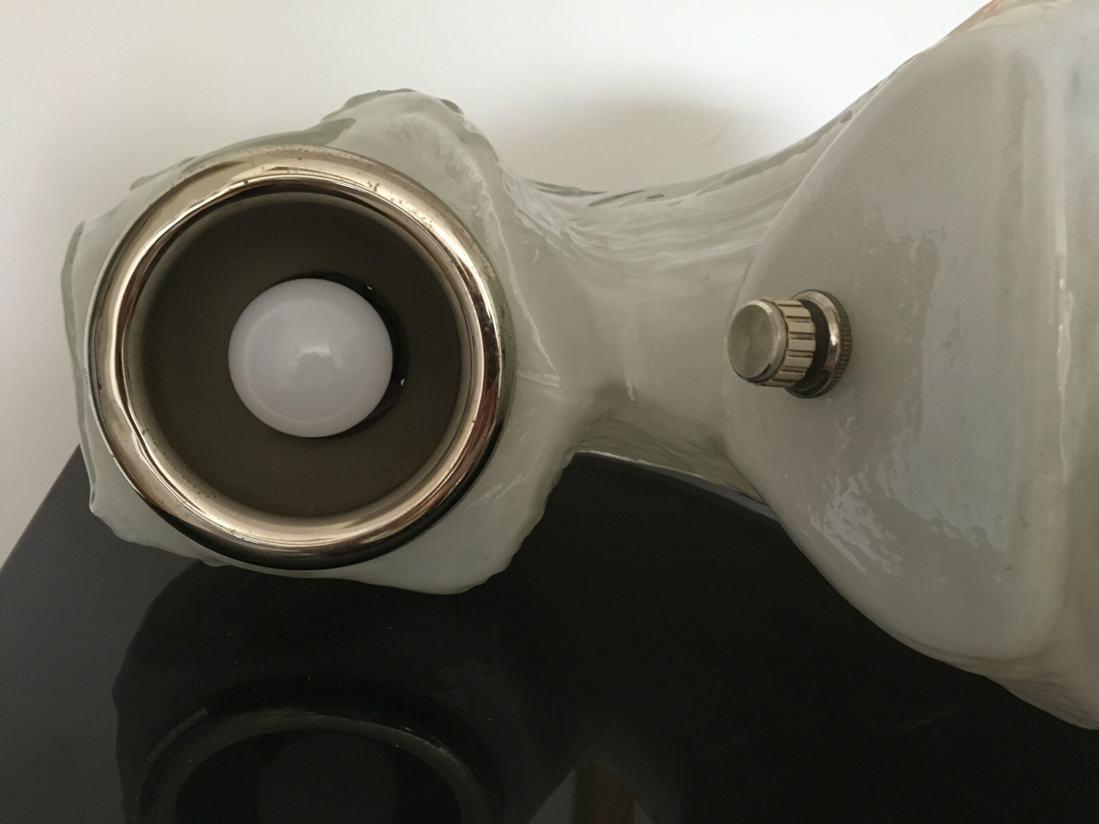 Lampada Da Tavolo In Vetro Di Murano, Produzione Nason   Mazzega