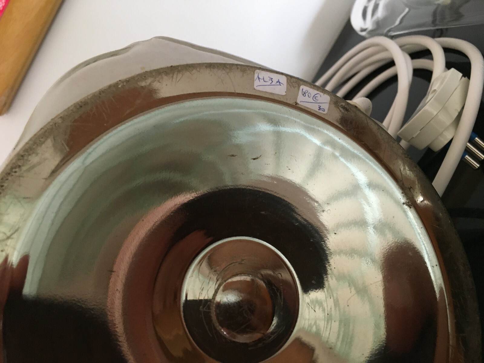 Lampada Da Tavolo In Vetro Di Murano, Produzione Nason   Mazzega