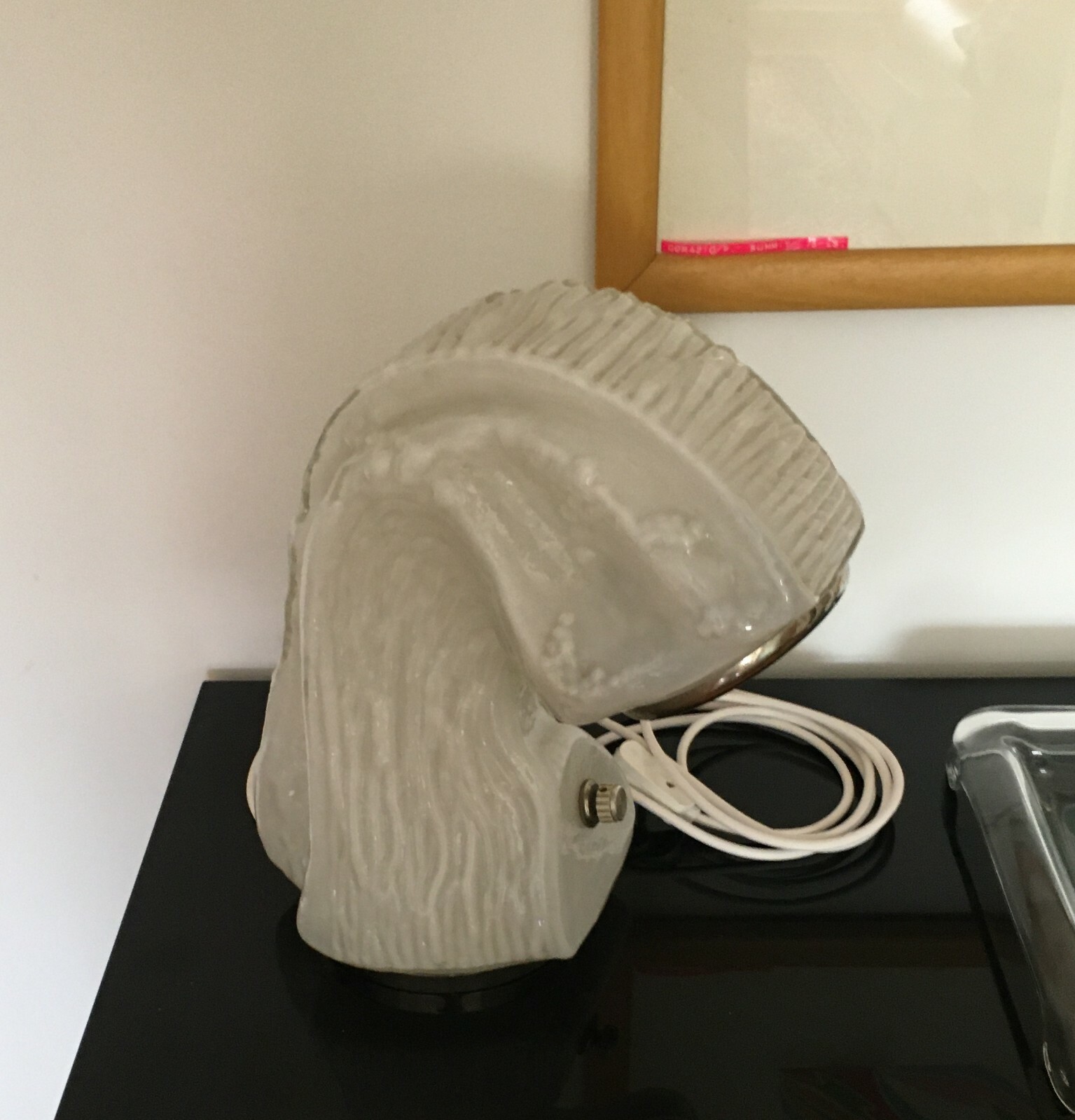 Lampada Da Tavolo In Vetro Di Murano, Produzione Nason   Mazzega