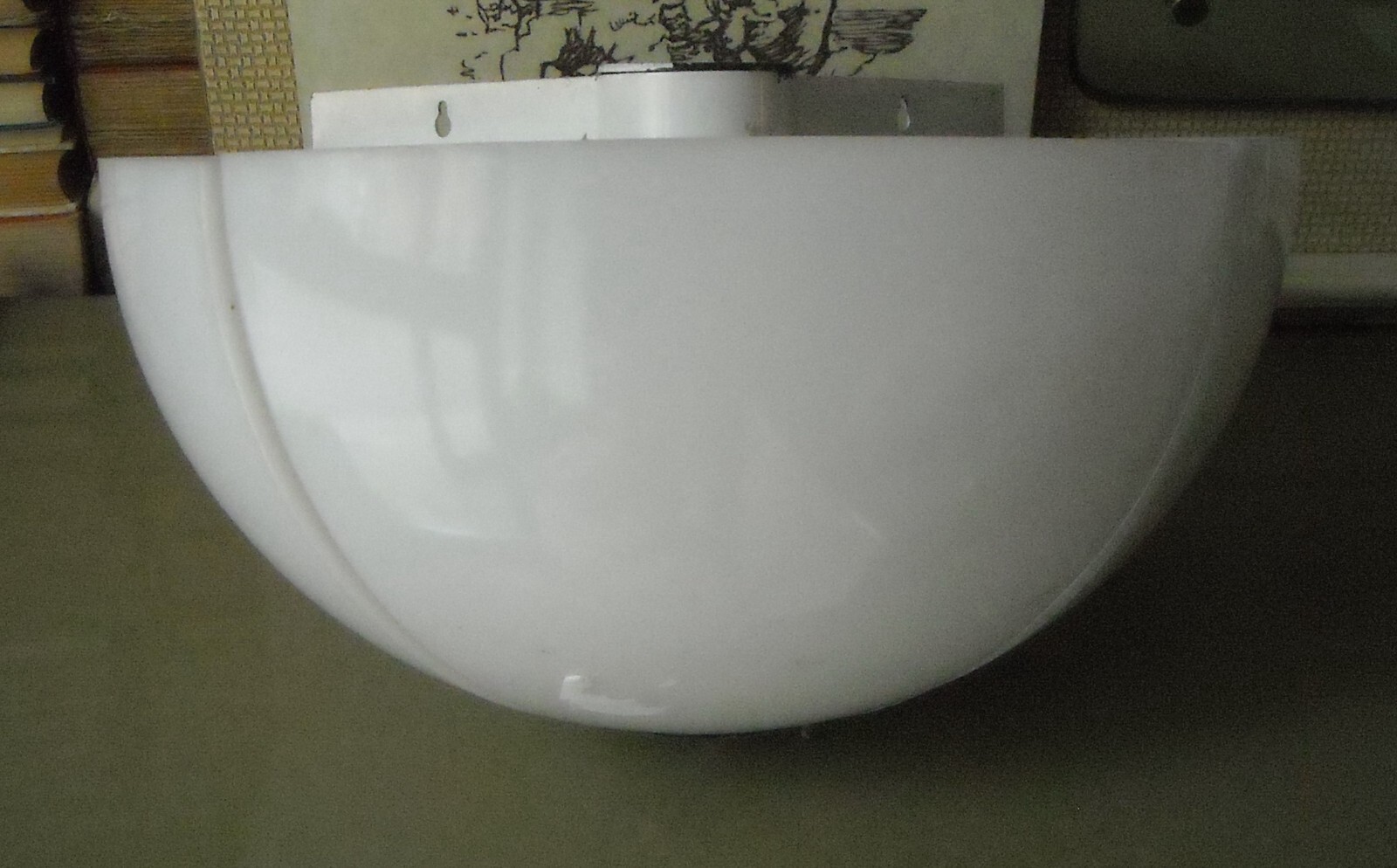 Lampada Da Parete Stilnovo, Applique Angolare In Metacrilato, Anni '70