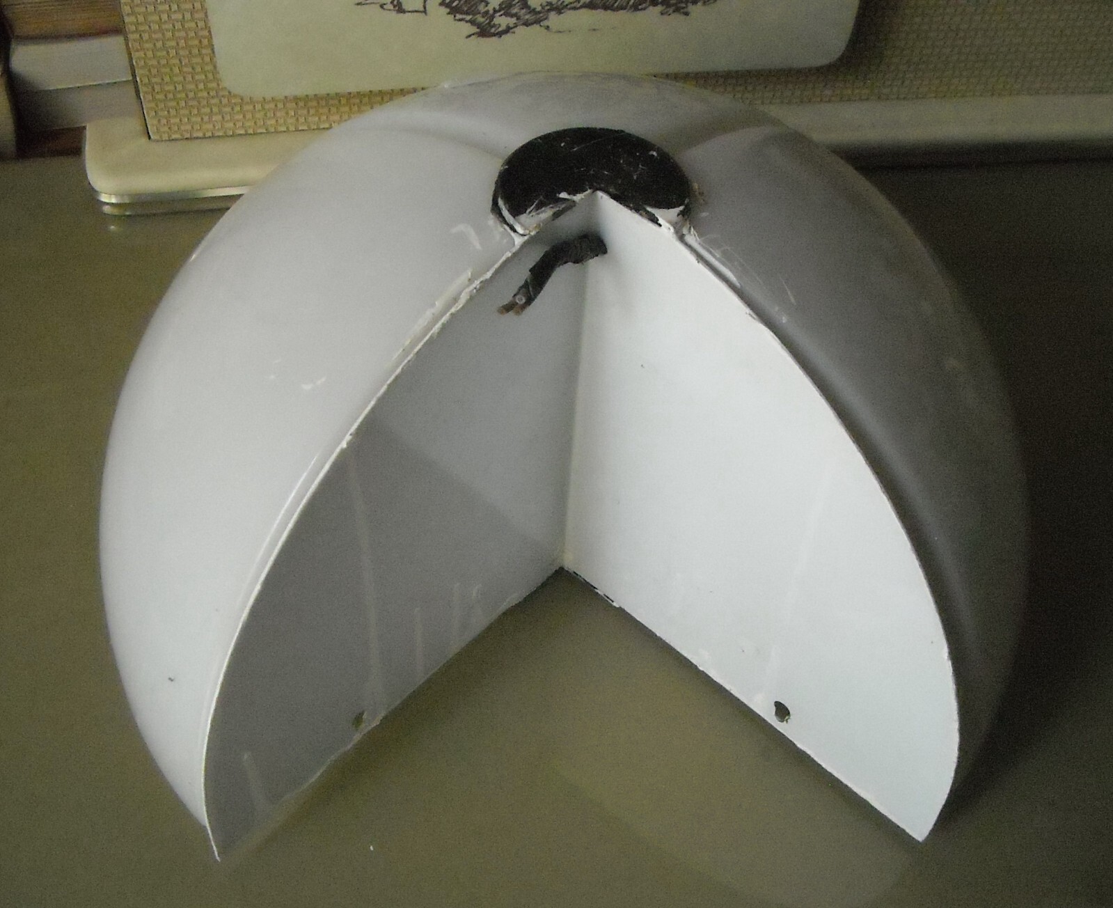 Lampada Da Parete Stilnovo, Applique Angolare In Metacrilato, Anni '70