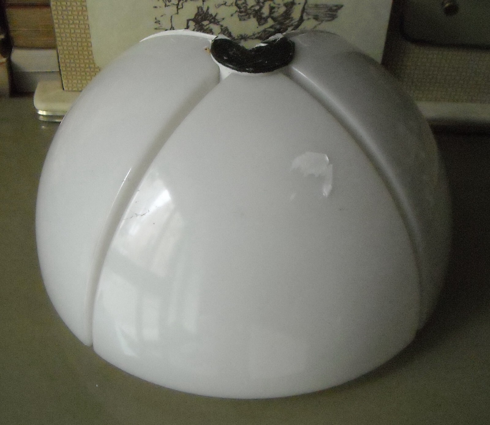 Lampada Da Parete Stilnovo, Applique Angolare In Metacrilato, Anni '70