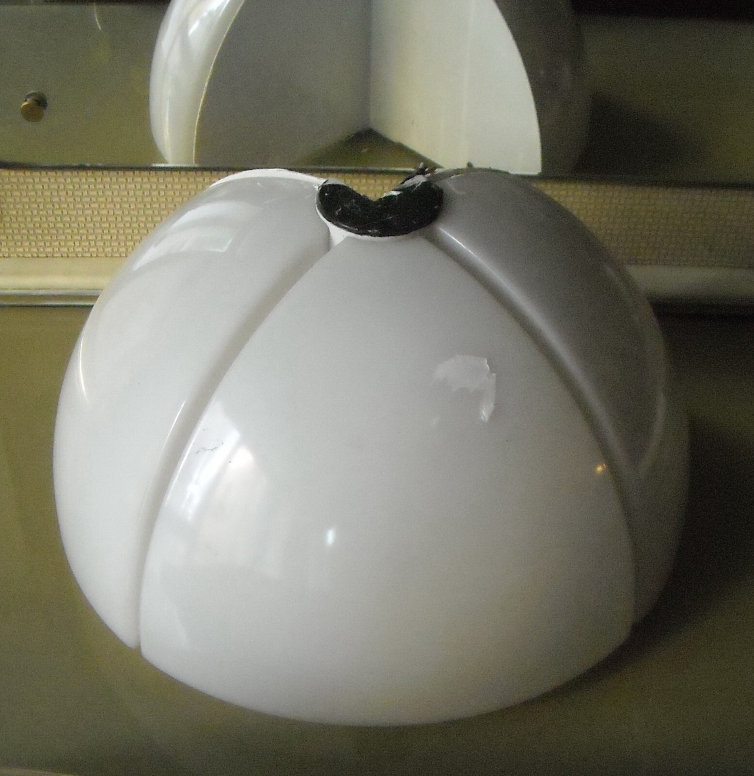 Lampada Da Parete Stilnovo, Applique Angolare In Metacrilato, Anni '70