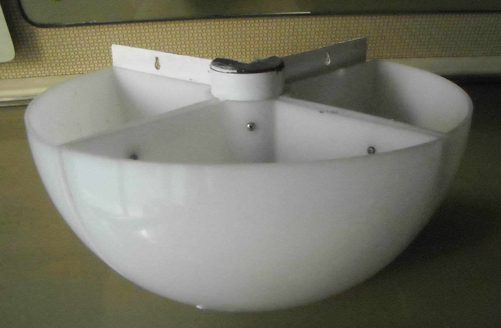 Lampada Da Parete Stilnovo, Applique Angolare In Metacrilato, Anni '70