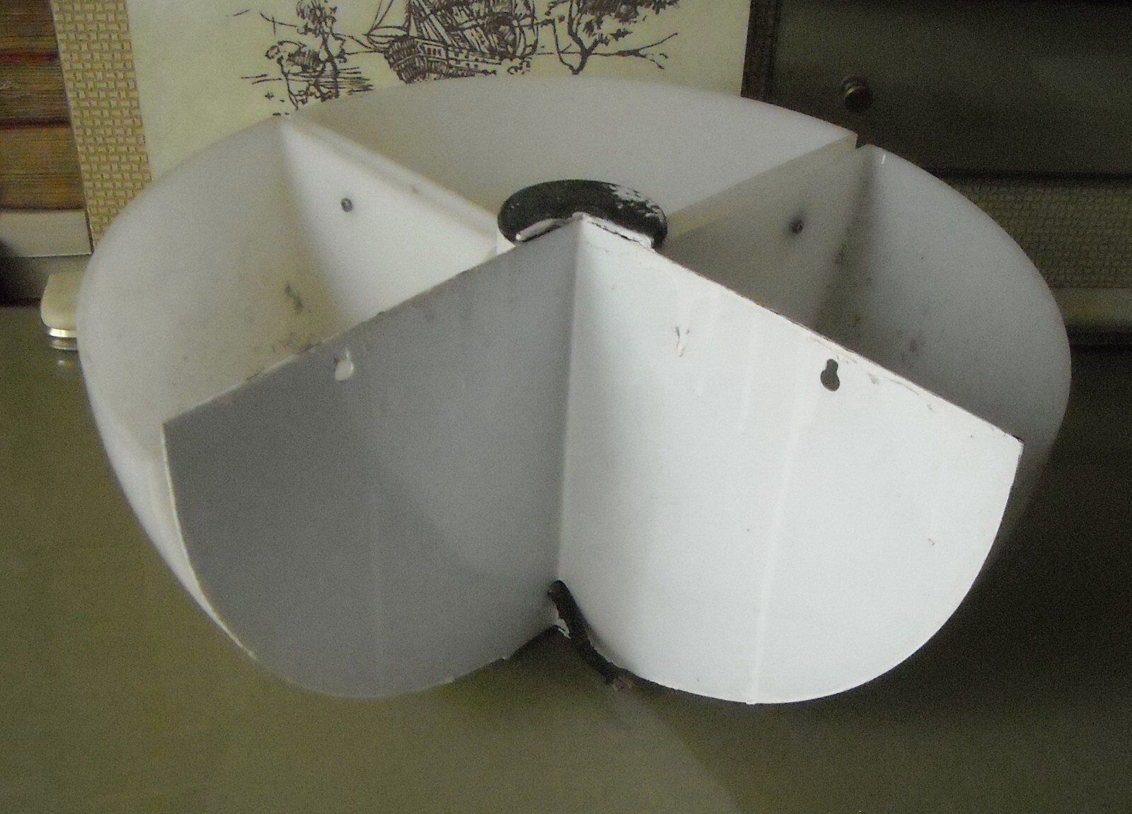 Lampada Da Parete Stilnovo, Applique Angolare In Metacrilato, Anni '70