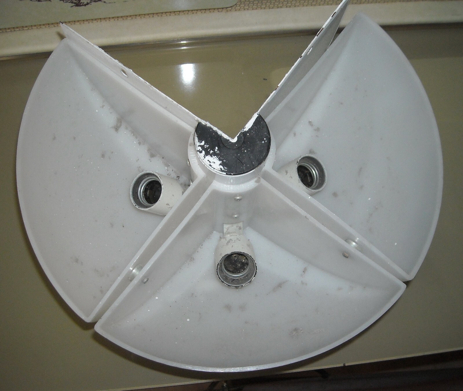 Lampada Da Parete Stilnovo, Applique Angolare In Metacrilato, Anni '70