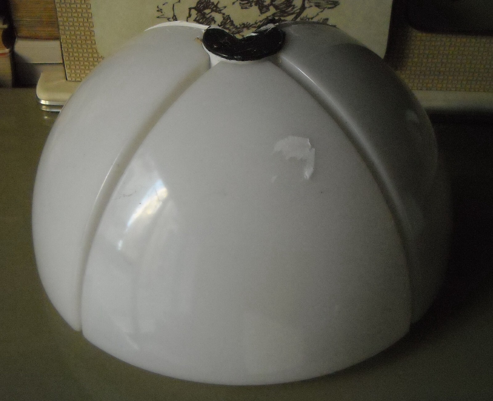 Lampada Da Parete Stilnovo, Applique Angolare In Metacrilato, Anni '70