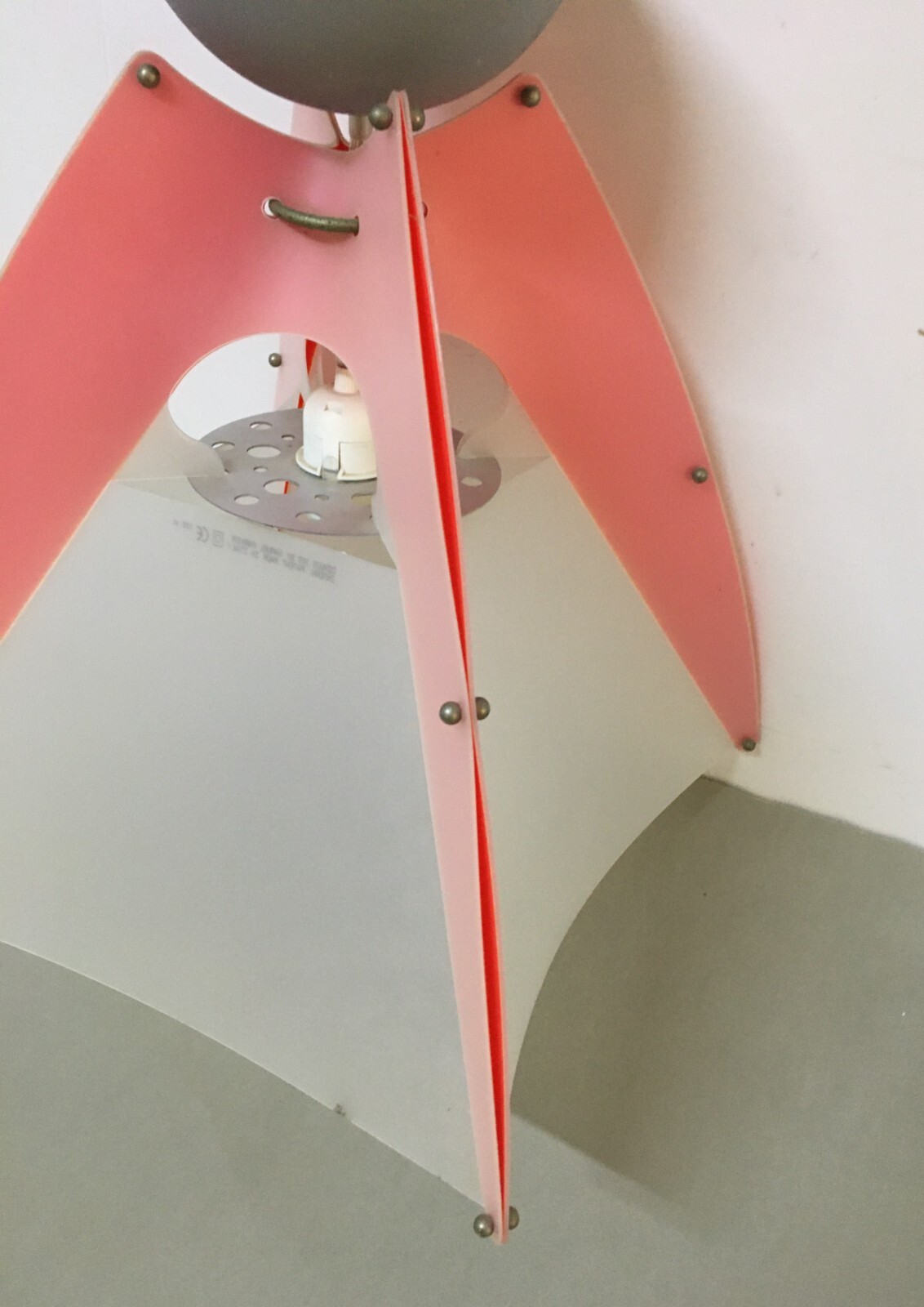 Lampada Dingos, Design Samuel Parker   Modernariato In Plastica