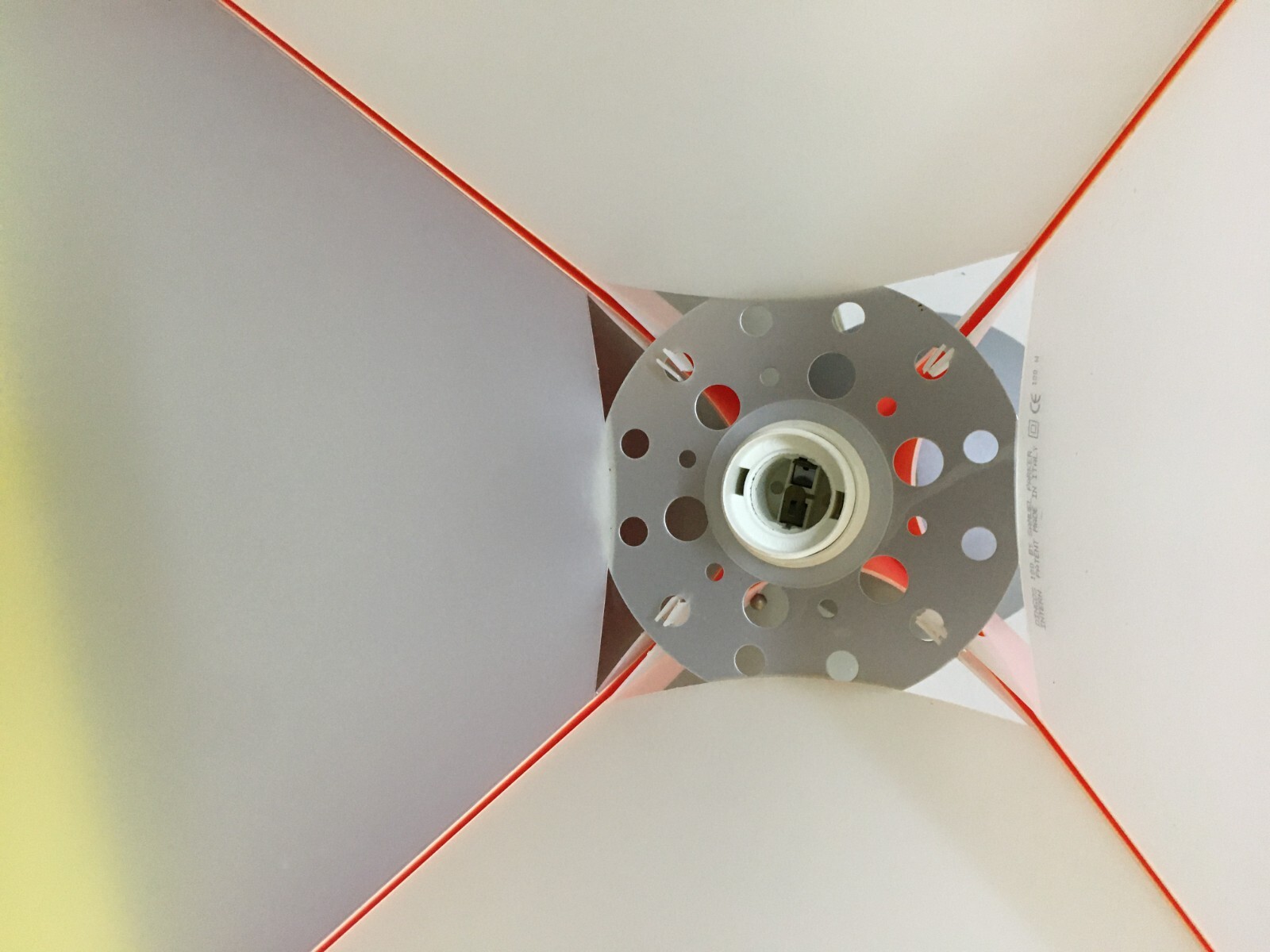 Lampada Dingos, Design Samuel Parker   Modernariato In Plastica