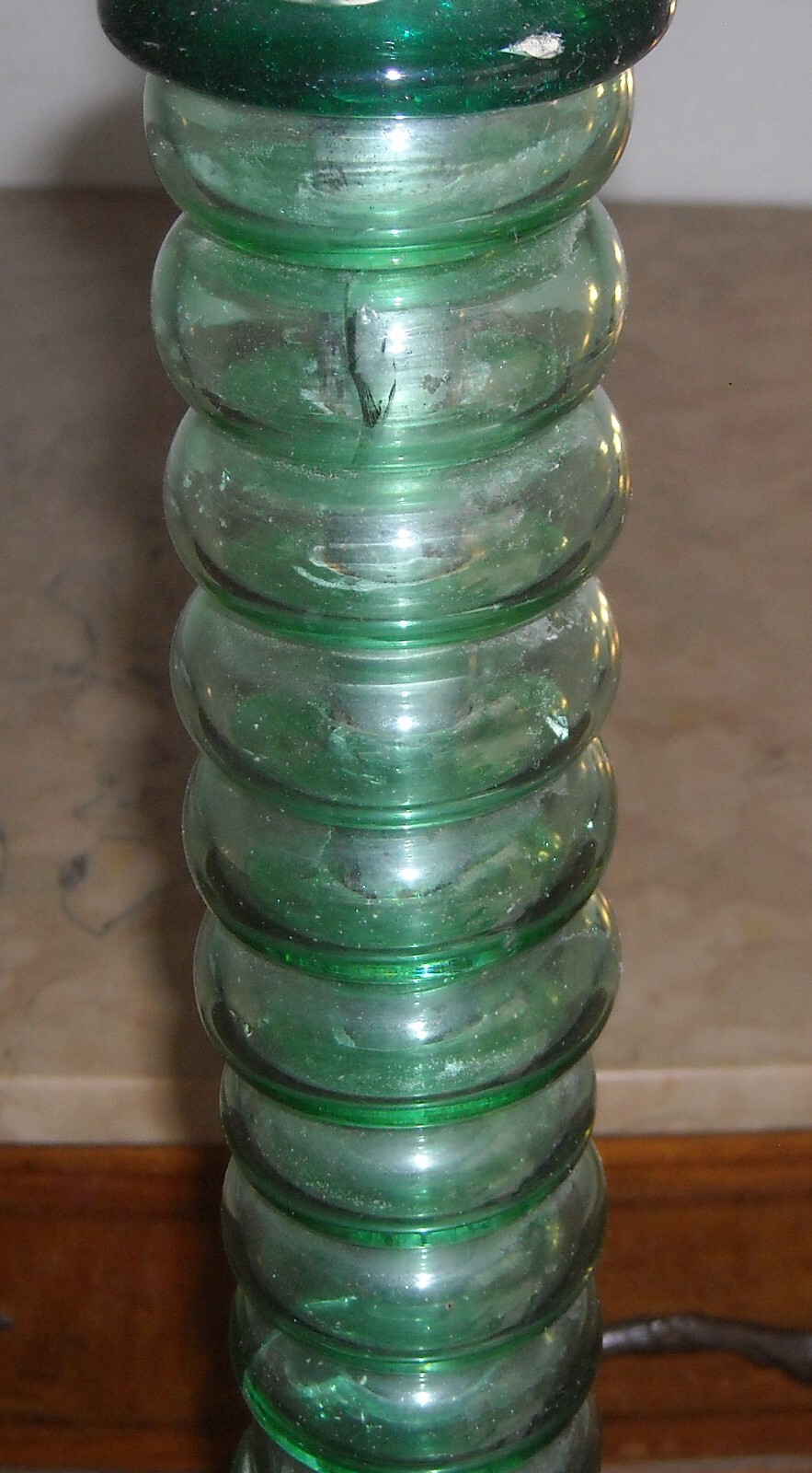 Lampada Da Terra In Vetro Di Murano In Stile Art Decò