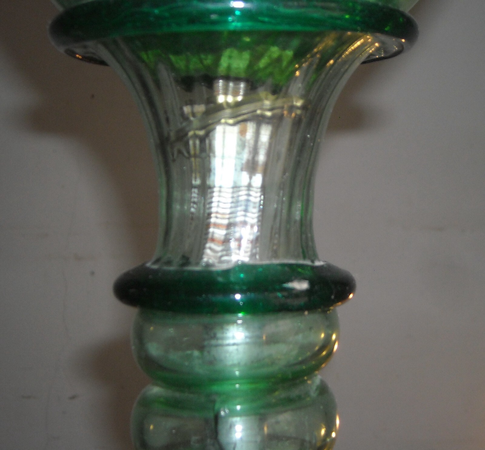 Lampada Da Terra In Vetro Di Murano In Stile Art Decò