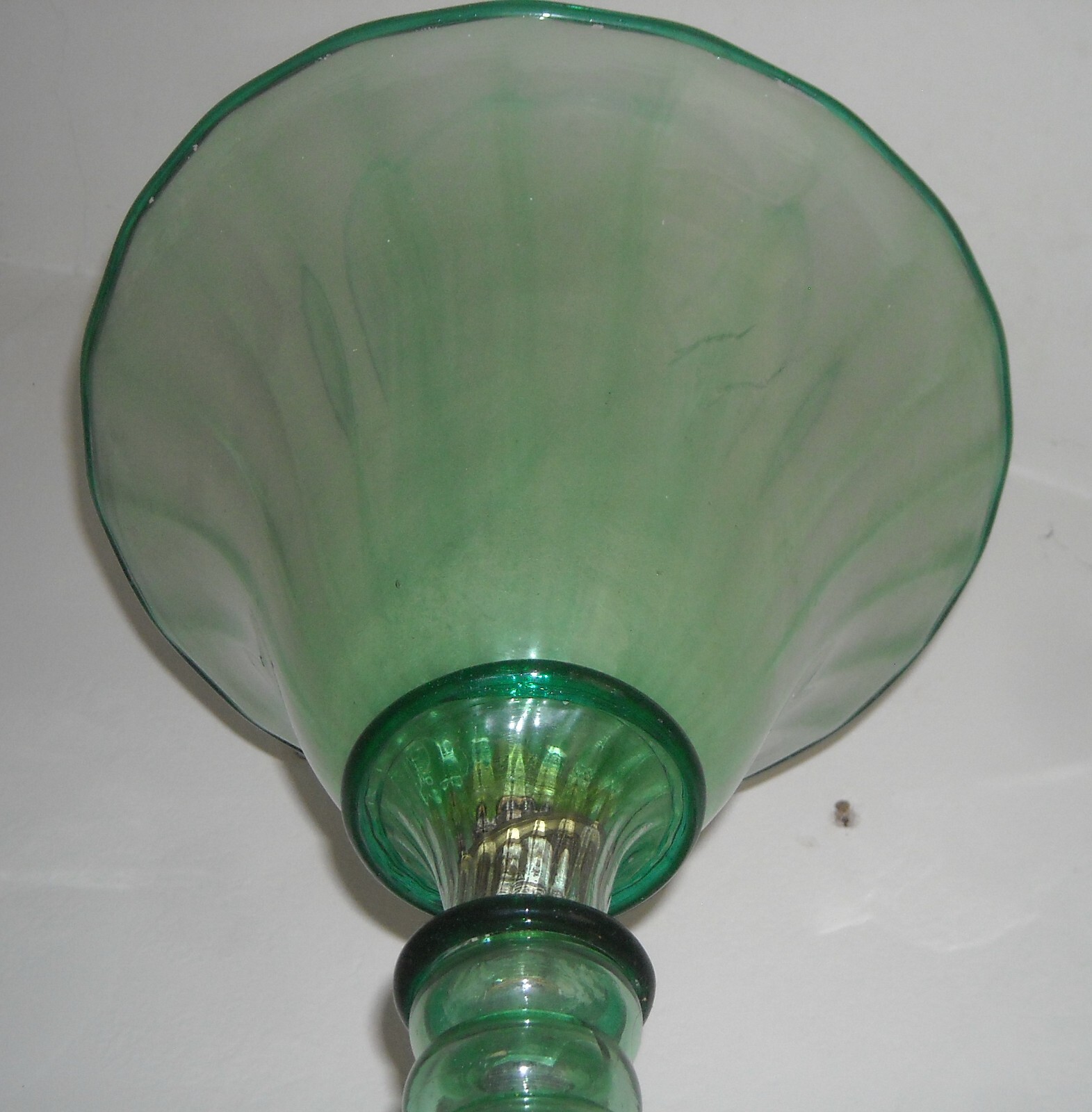 Lampada Da Terra In Vetro Di Murano In Stile Art Decò