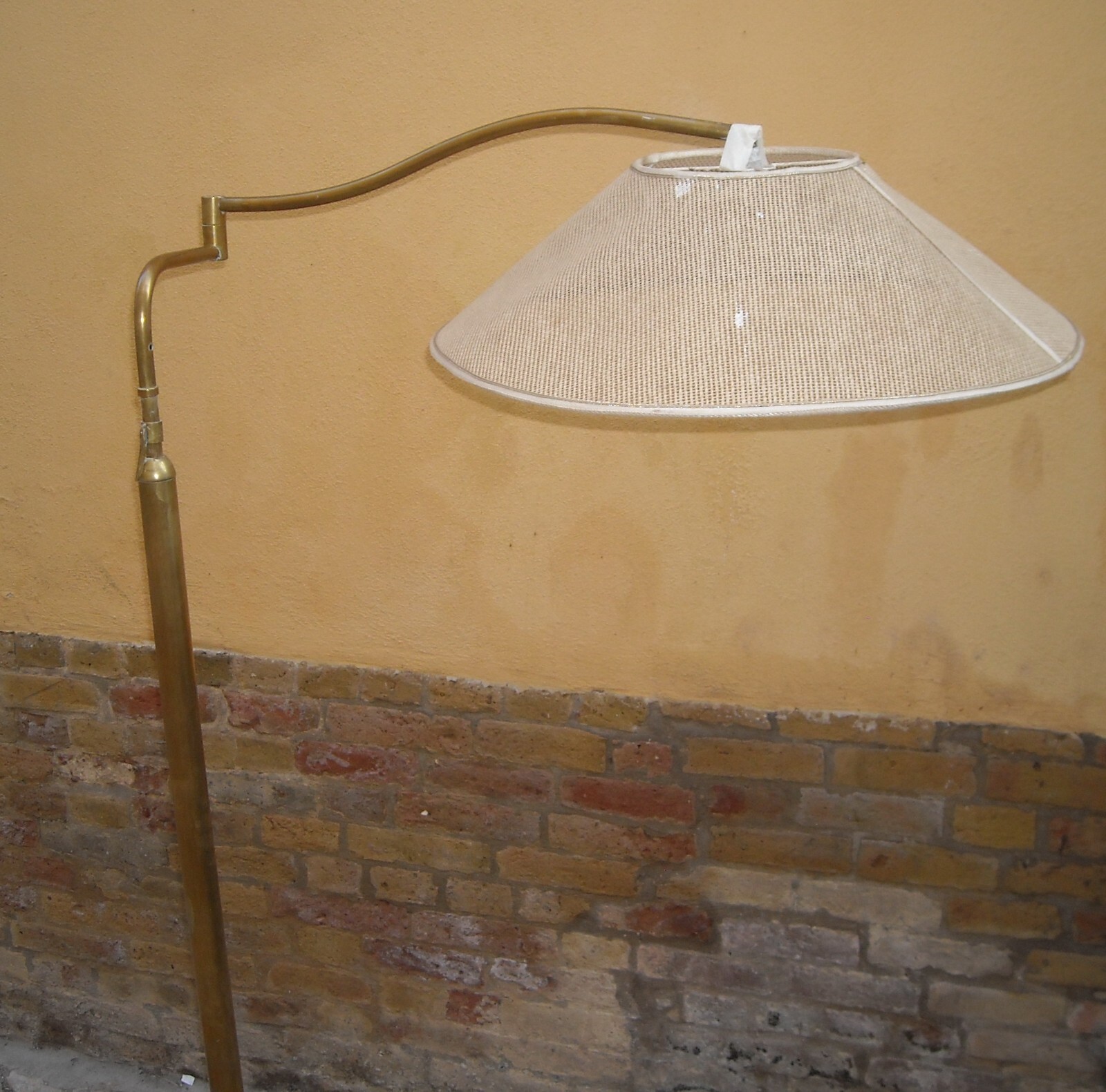 Lampada Da Terra (piantana) Anni '70 In Stile Stilnovo