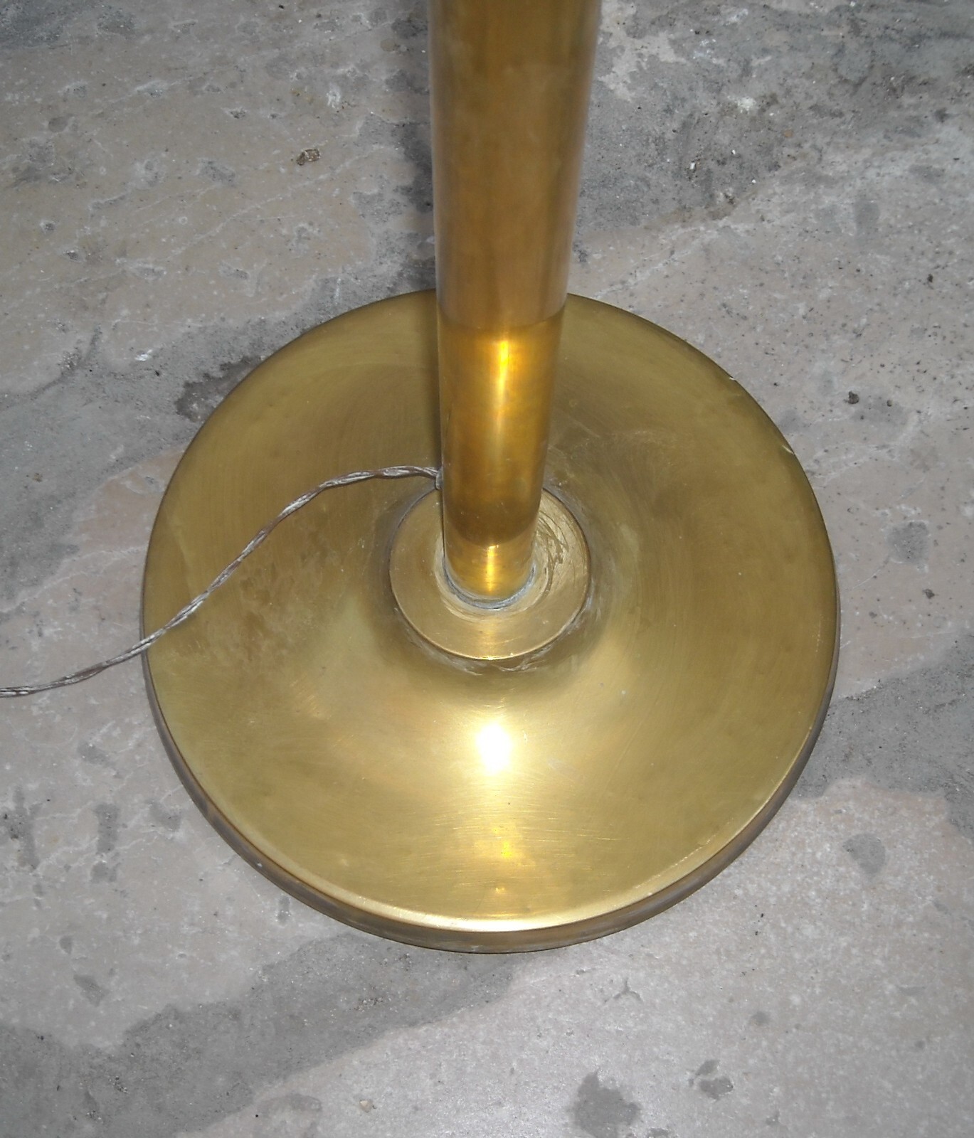 Lampada Da Terra (piantana) Anni '70 In Stile Stilnovo