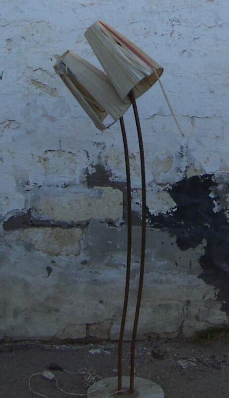 Design Illuminazione Stilizzata, Lampada Piantana Decorativa, Metà '900