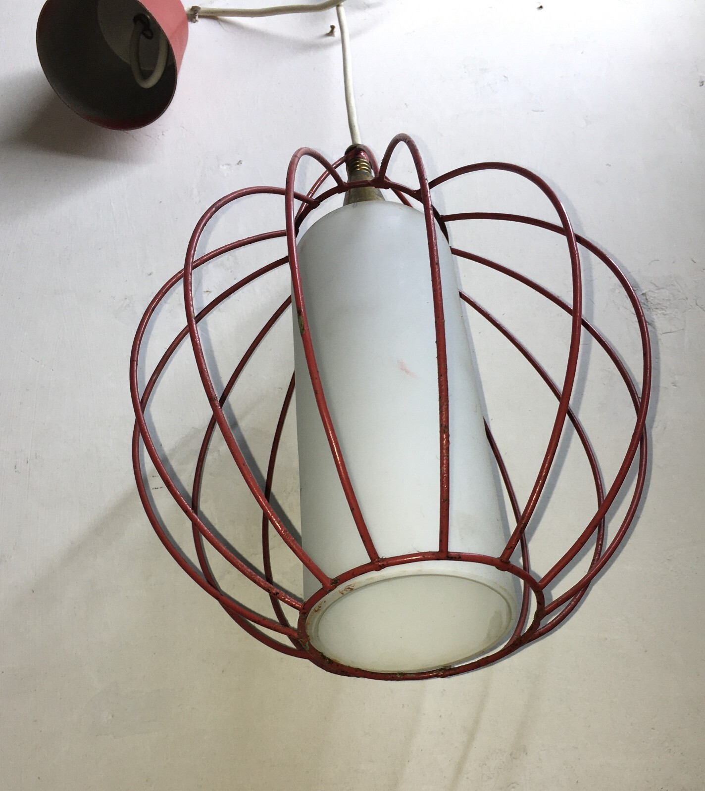 Lampada A Sospensione In Stile Gino Sarfatti (Arteluce), Design Metà '900