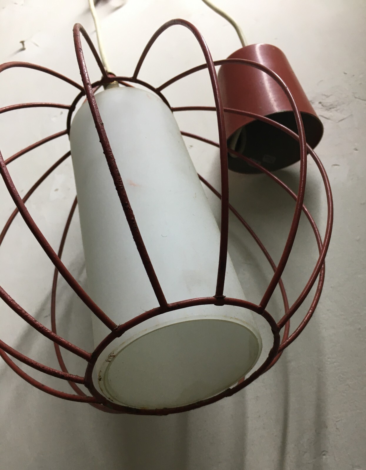 Lampada A Sospensione In Stile Gino Sarfatti (Arteluce), Design Metà '900