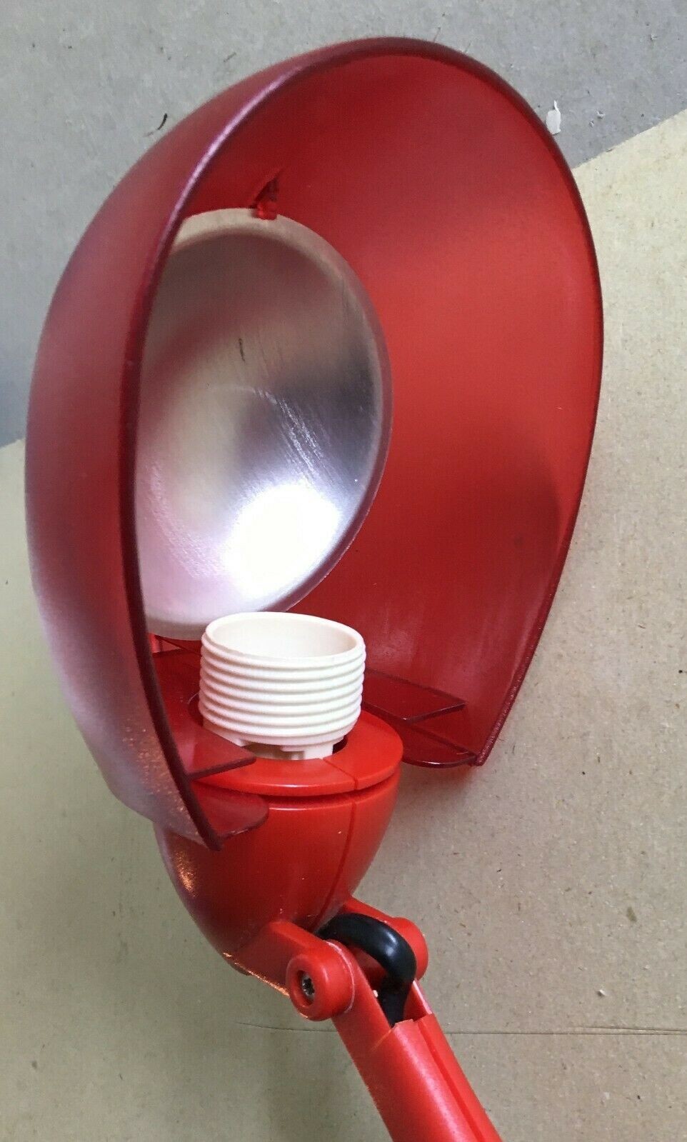 Design Modernariato Illuminazione: Lampada Da Tavolo Veneta Lumi "Virgola"