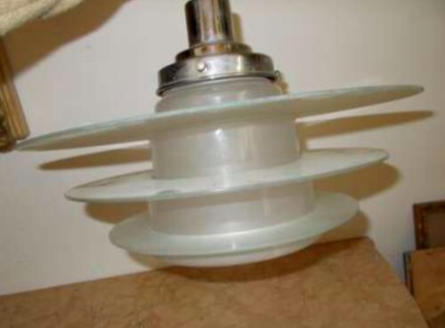 Design   Arti Decorative Del '900   Lampada Philips Con Vetri   Era Kalff   Vintage