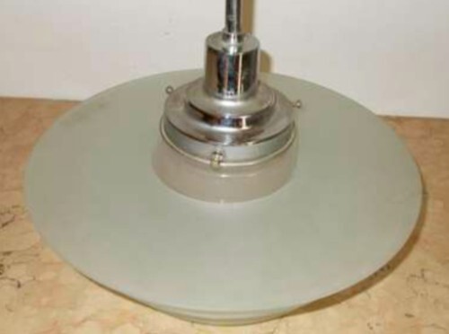 Design   Arti Decorative Del '900   Lampada Philips Con Vetri   Era Kalff   Vintage