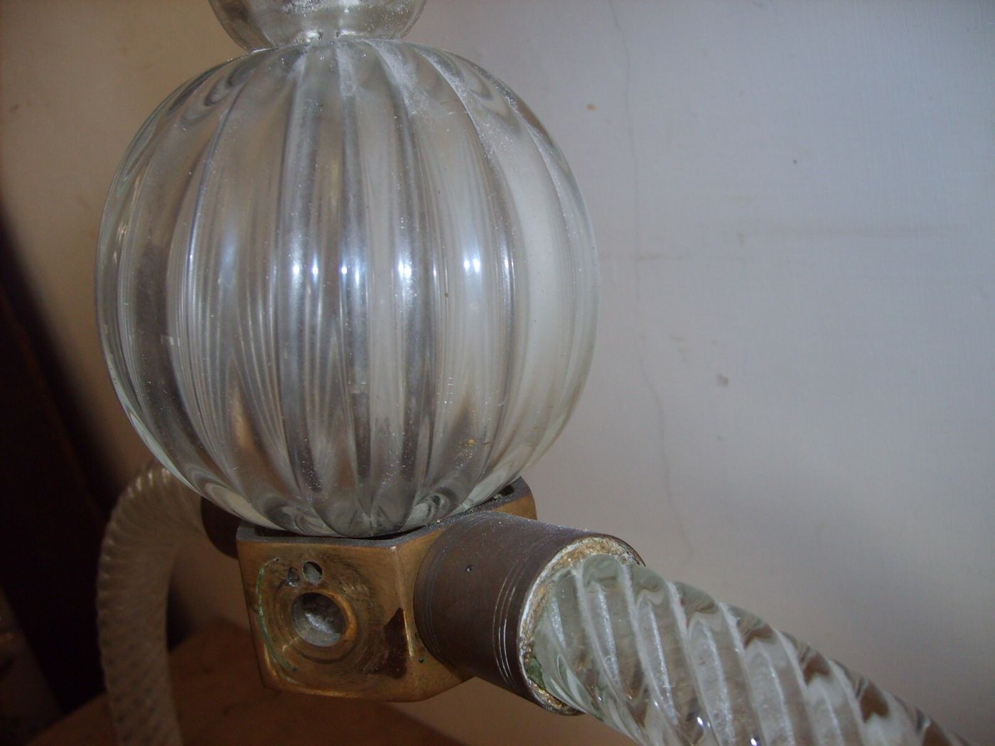 Lampadario A Sospensione In Vetro Di Murano