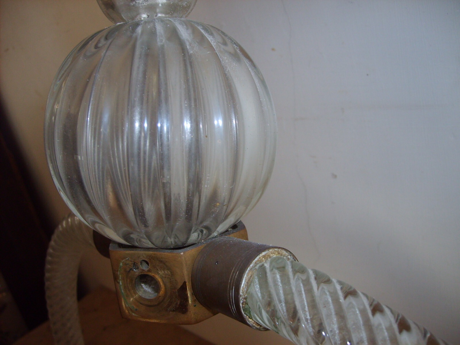 Lampadario A Sospensione In Vetro Di Murano