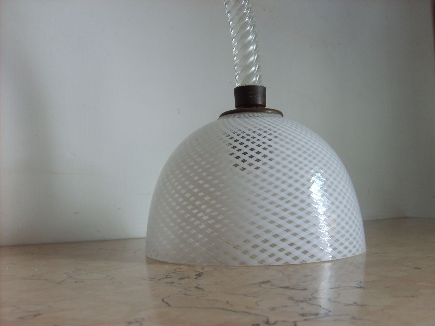 Lampadario A Sospensione In Vetro Di Murano