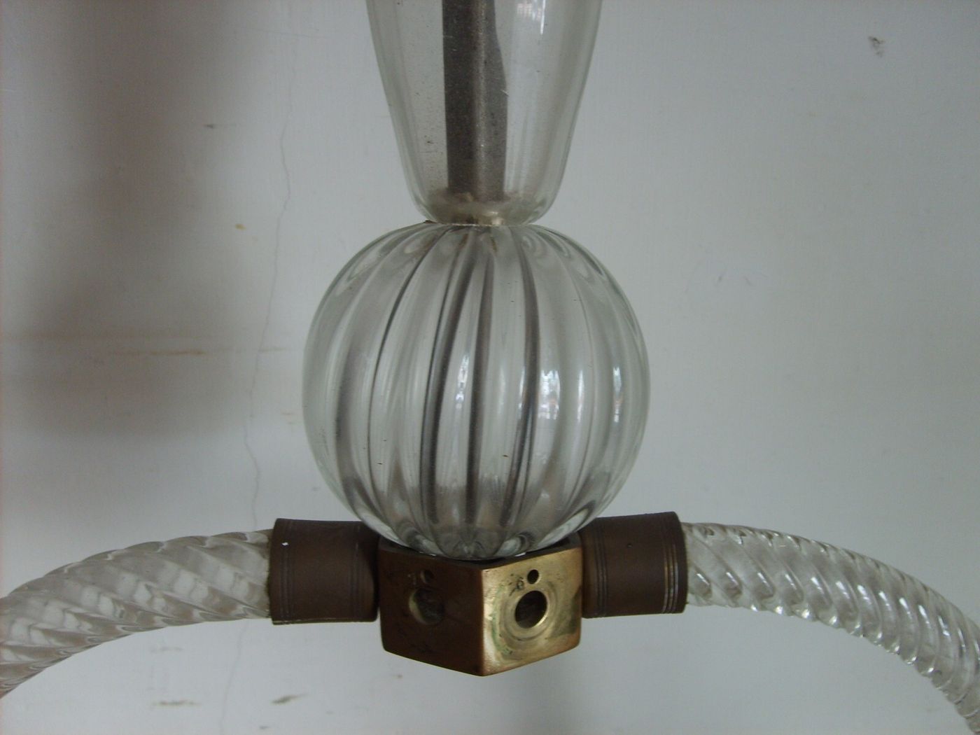 Lampadario A Sospensione In Vetro Di Murano