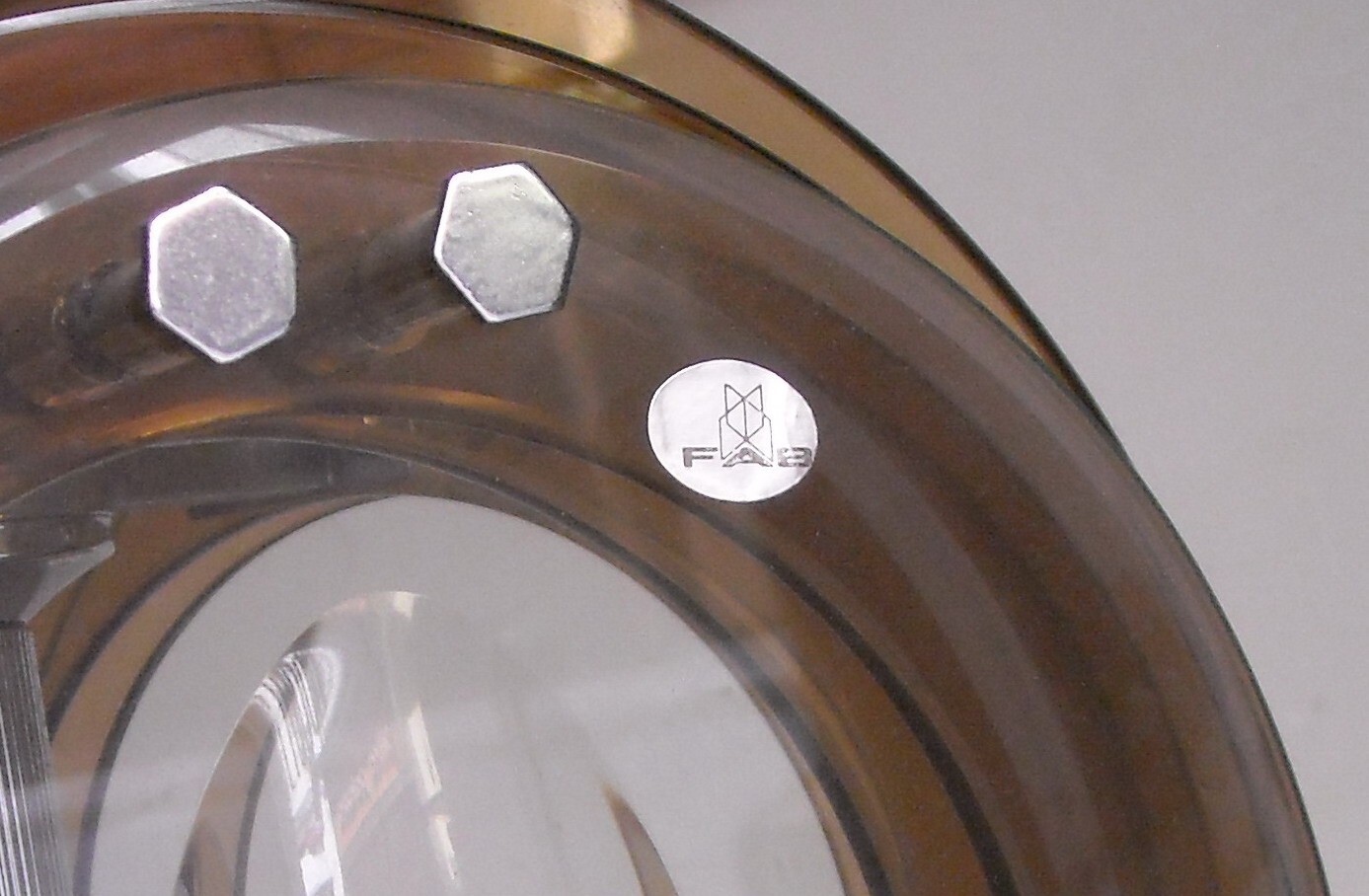 Lampada A Sospensione d'Epoca In Vetro Molato E Design Modernariato