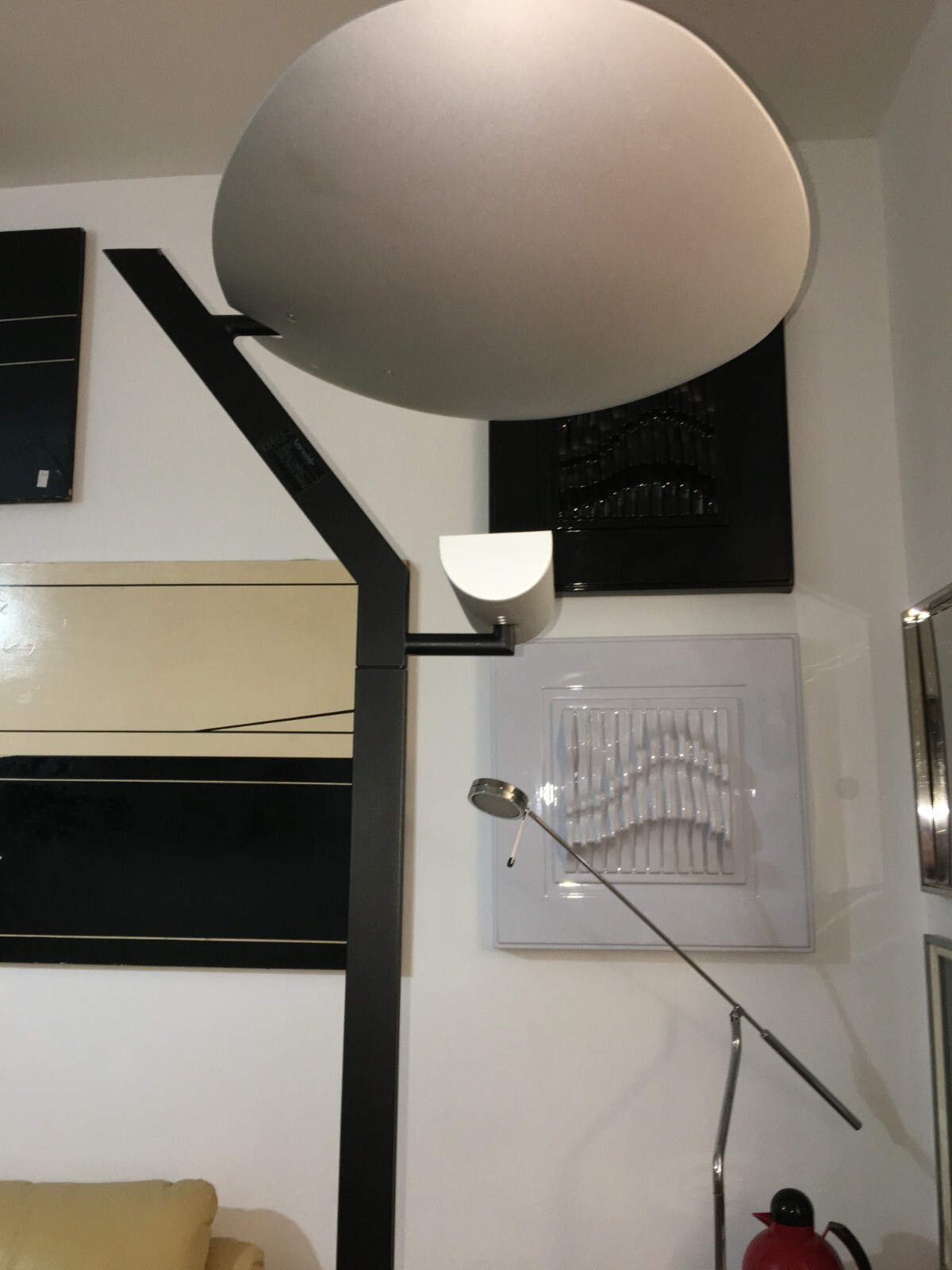 Design   Illuminazione Stilizzata: Lampada Artemide Gismondi Piantana Zen Anni '80