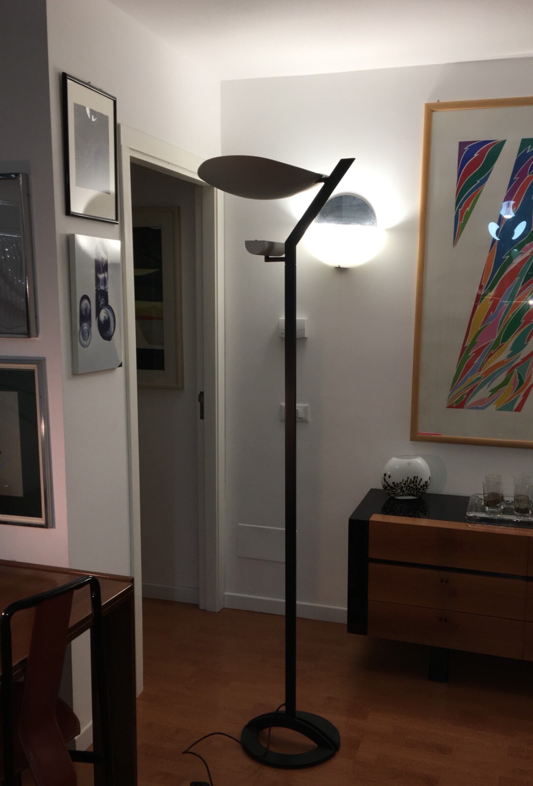 Design   Illuminazione Stilizzata: Lampada Artemide Gismondi Piantana Zen Anni '80